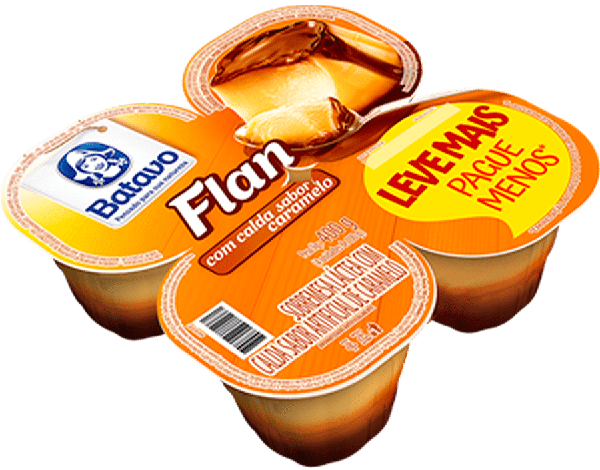 SOBREMESA FLAN BATAVO 400G CARAMELO