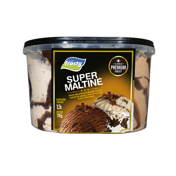 SORVETE FROSTY 1,5L CHOCO MALTINE