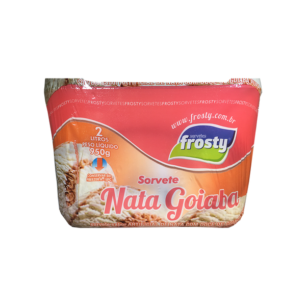 SORVETE FROSTY 2L NATA GOIABA