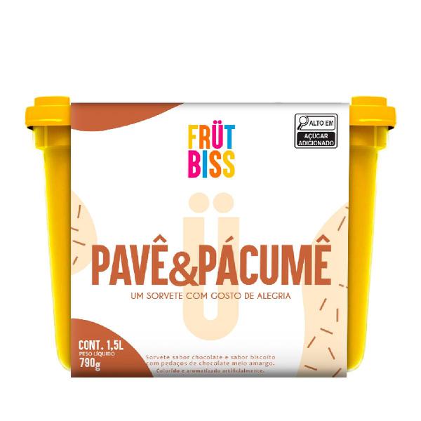 SORVETE FRUT BISS 1,5L PAVE