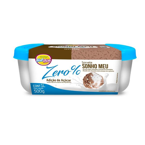 SORVETE FRUT BISS ZERO 1L SONHO MEU