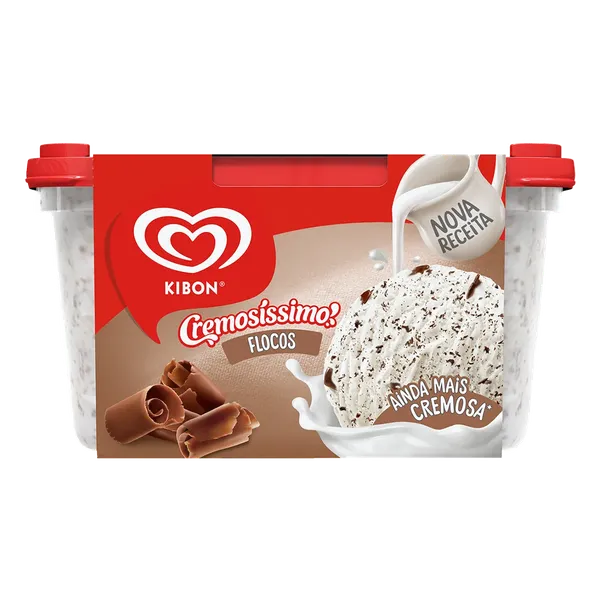 SORVETE KIBON 1,5L FLOCOS