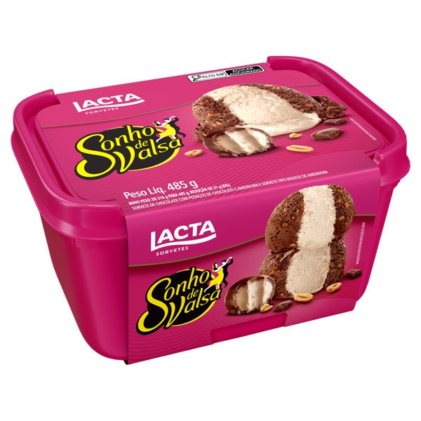 SORVETE NESTLE 485G SONHO VALSA/LACTA