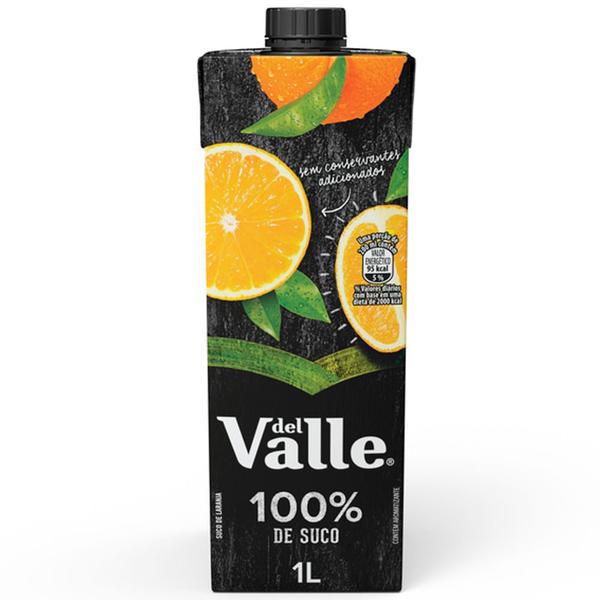 SUCO DEL VALLE 100 1L LARANJA