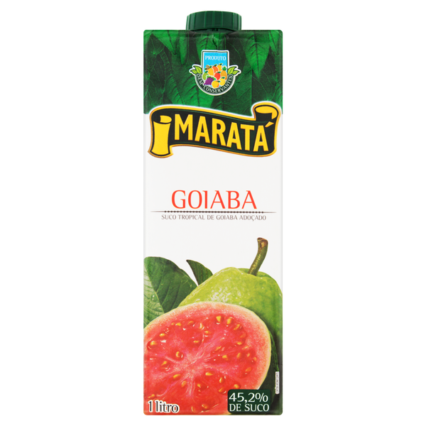SUCO PRONTO MARATA TP 1L GOIABA