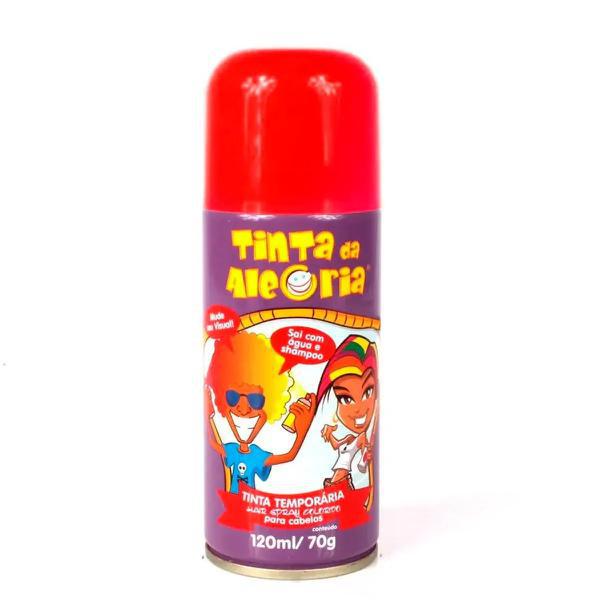 TINTA P/ CABELO 150ML DA ALEGRIA VERMELHA