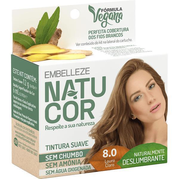 TINTURA NATUCOR 1KIT LR CL 8.0