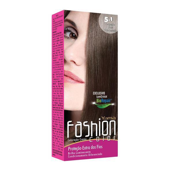 TINTURA YAMA FASHION 1KIT 5.1 CASTANHO CLARO