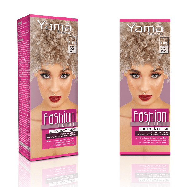 TINTURA YAMA FASHION 1KIT 9.89 LOURO CL PEROLA