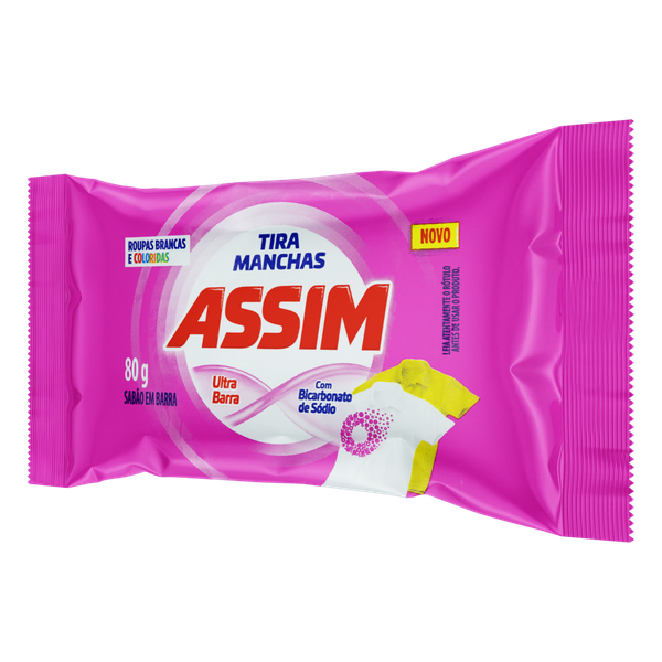 TIRA MANCHAS ASSIM 80G R BRANCAS/COLOR