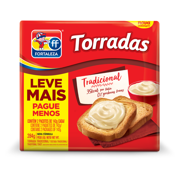 TORRADA FORTALEZA 284G TRADICIONAL