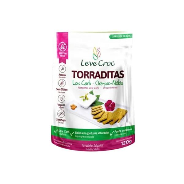 TORRADITAS LEVE CROC LOW CARB 120G ORA PRO NOBIS