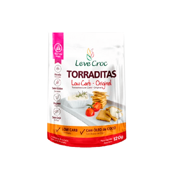 TORRADITAS LEVE CROC LOW CARB 120G ORIGINAL