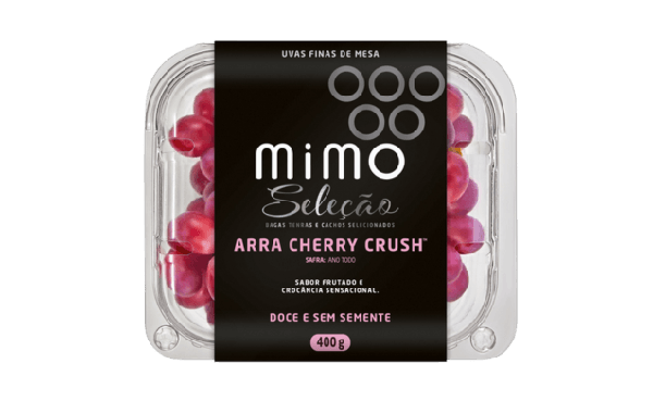 UVA ARRA MIMO 400G SELECAO CHERRY CRUSH S/ SEMENTE