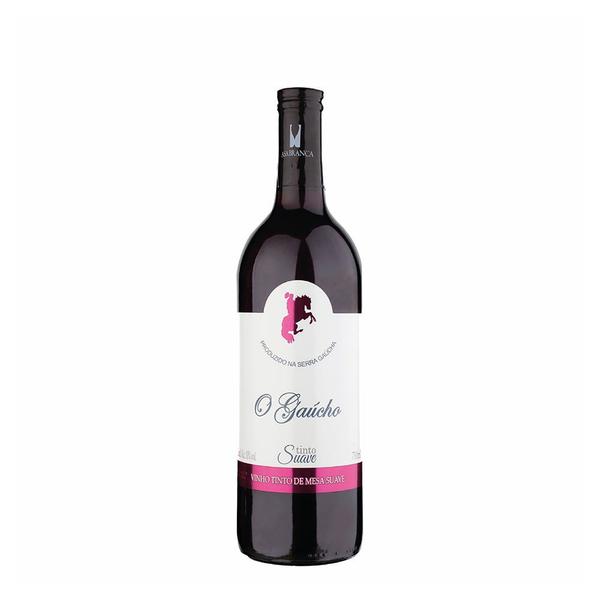 VINHO O GAUCHO 750ML TINTO SUAVE