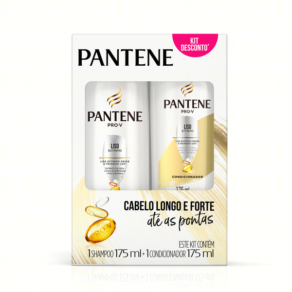 XAMPU 175ML+COND PANTENE 175ML LISO EXT