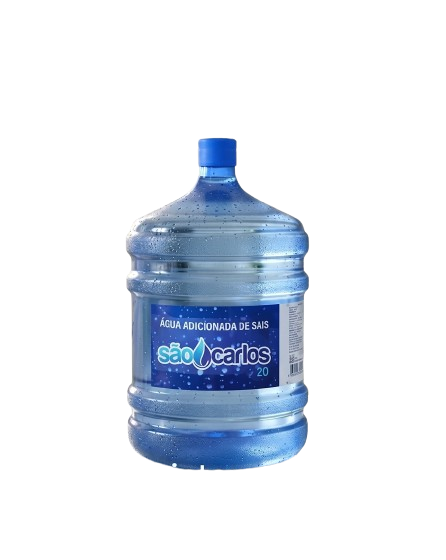 AGUA ADICIONADA SAO CARLOS 20LT