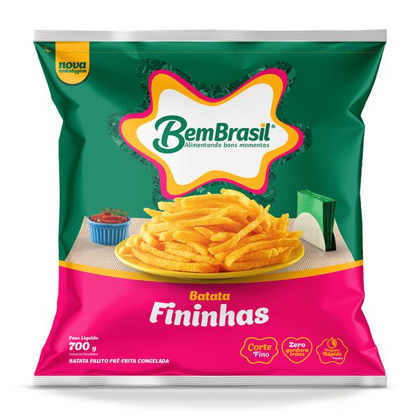 BATATA PRE FRITA BEM BRASIL  batatas fininhas de 700g