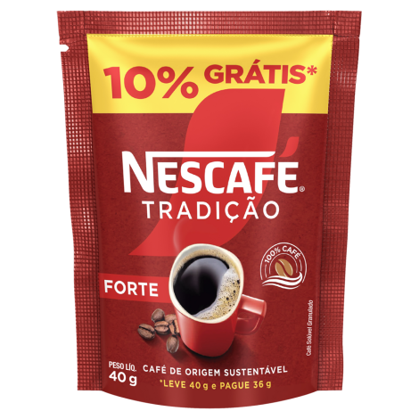 CAFE NESCAFE SOLUVEL TRADICAO LEV40G PAG