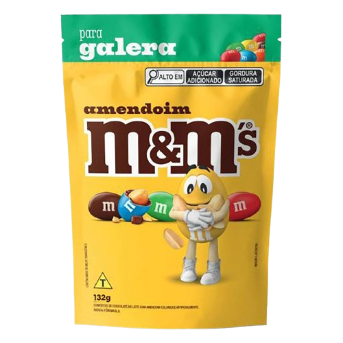 CONFEITO M&M´S 132G CHOCOLATE AO LEITE C