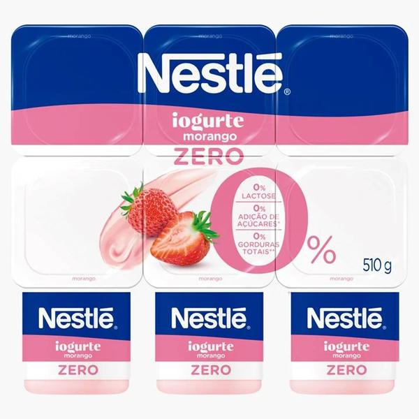 IOGURTE POLPA NESTLE ZERO 510G MORANGO