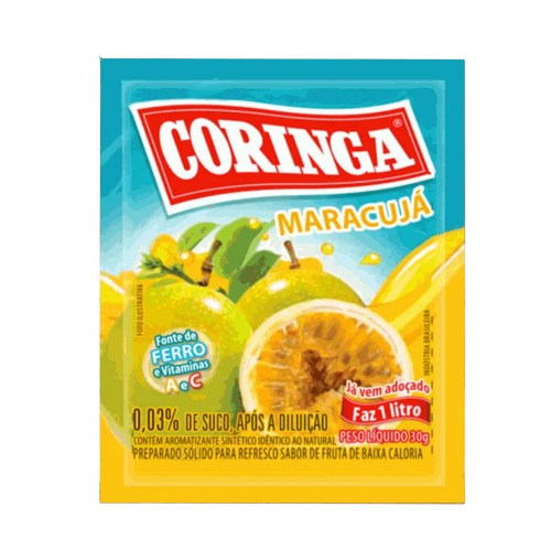 REFRESCO EM PO CORINGA MARACUJA 30G
