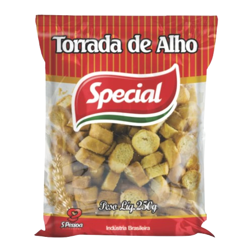 TORRADA SPECIAL DE ALHO 250G