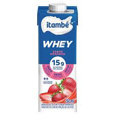 BEB LACTEA ITAMBE WHEY ZERO LAC MORANGO 250ML