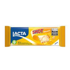 CHOCO BRANCO C/AMENDOIM LACTA SHOT 50,1G