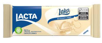 CHOCOLATE BRANCO LACTA LAKA 50,1G