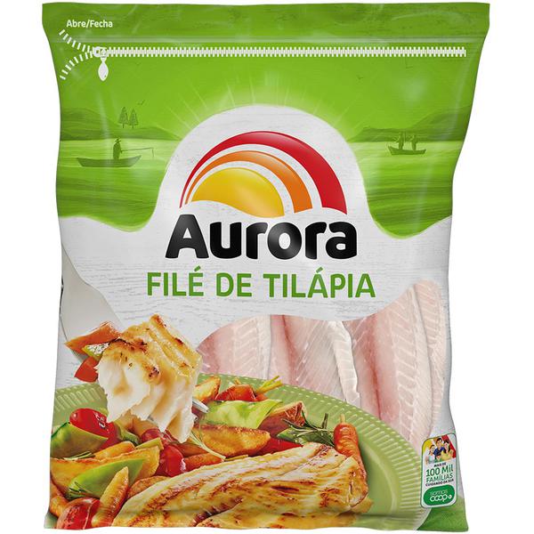 FILE DE TILAPIA  AURORA CONG 800G