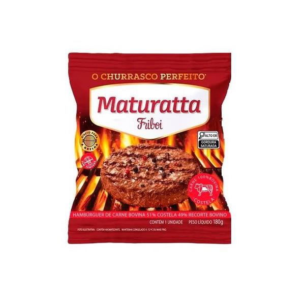 HAMB MATURATTA 51%COSTELA 49%REC BOV 180G