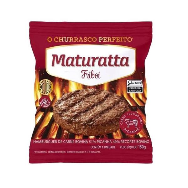 HAMB MATURATTA 51%PICANHA 49%REC BOV 180G