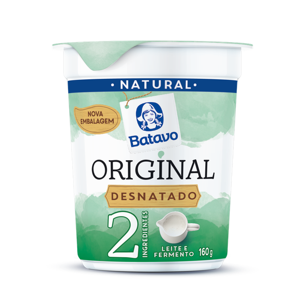 IOG BATAVO NATURAL DESNATADO 160G