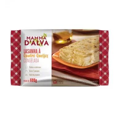 LASANHA 4 QUEIJOS MAMMA D`ALVA 600G