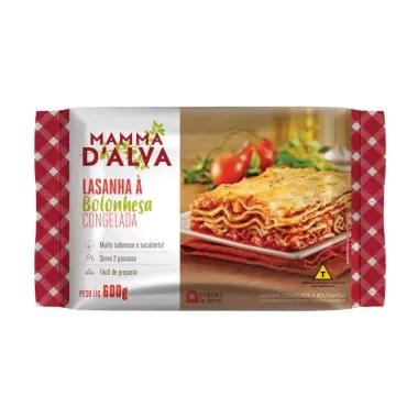 LASANHA BOLONHESA MAMMA D`ALVA 600G