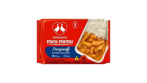 MEU MENU PERDIGAO STROGONOFF FRANG E ARROZ 300G