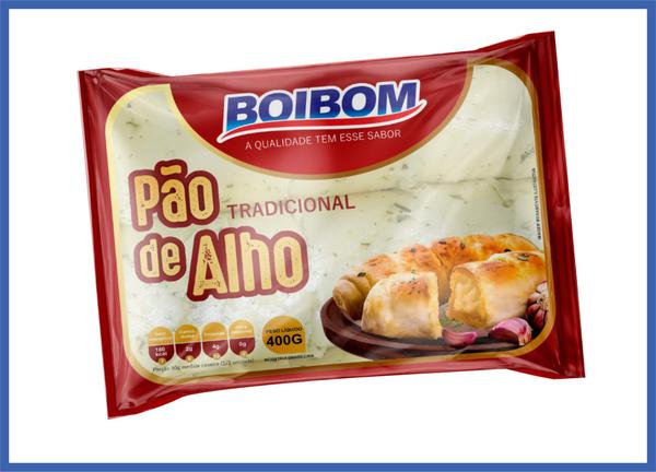 PAO DE ALHO BOIBOM TRAD 400G