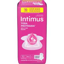 ABSORVENTE INTIMUS SECA COM ABAS LV16/PG14 (
