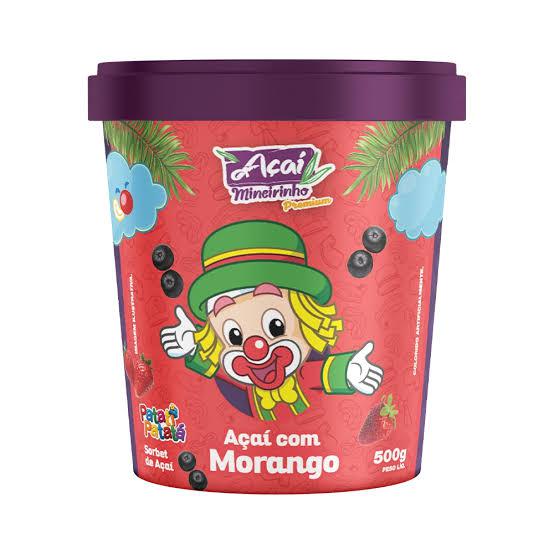 ACAI MORANGO PATATI PATATA POTE 500G