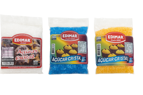 ACUCAR CRISTAL COLORIDO 80G