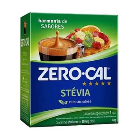 Adocante Zero Cal Stevia C/50un. 40