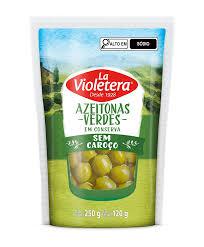 AZEITONA VERDE LA VIOLETERA 120G S/