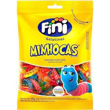 BALA FINI MINHOCAS BRILHO 90G