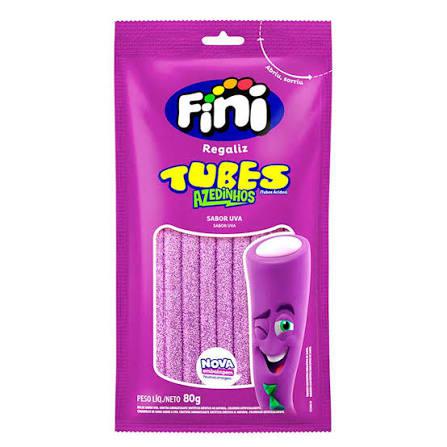BALA FINI TUBINHOS UVA CITRICO 80G