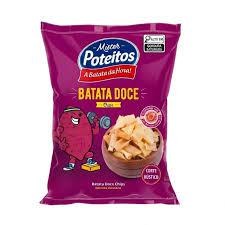 BATATA DOCE CHIPS M.POTEITOS 160G