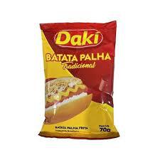 BATATA PALHA 70G TRADICIONAL DAKI
