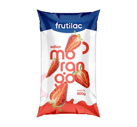BEB LAC. MORANGO PET FRUTILAC 800G