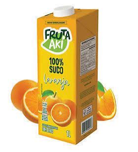 Bebida Fruta Aki Laranja 1l