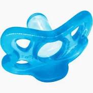 BICO REDONDO LOLLY SILICONE AZUL